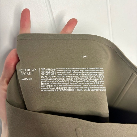 Victorias Secret Leggings High Waist Seamless Boning Corset Women’s Size Medium - Picture 5 of 6